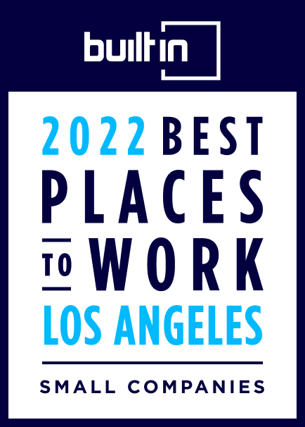 INTELITY Built in LA 2022 Best Places to Work Los Angeles Small Companies