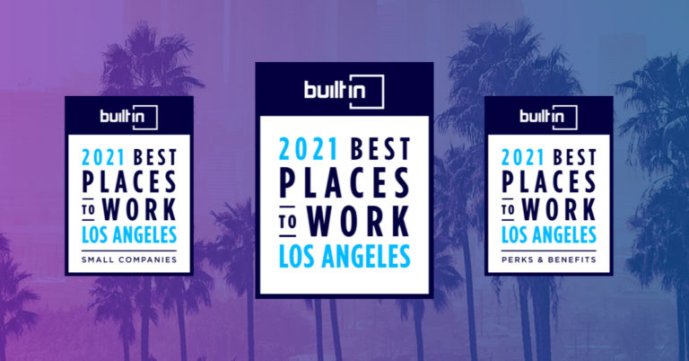 Built In LA Best Places to Work 2021