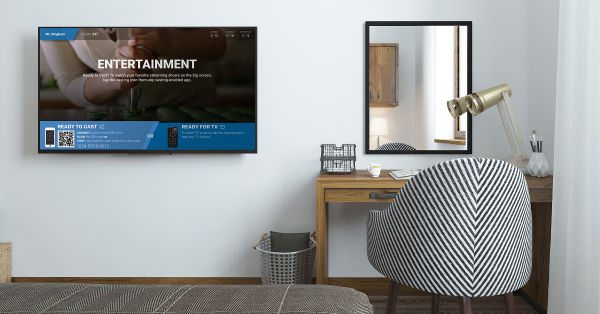 TV Casting for Hotels - Guest Room Hospitality Technology | INTELITY