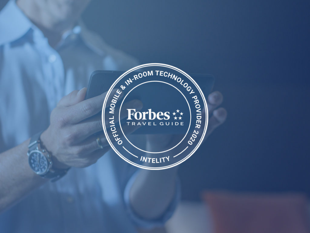 intelity forbes travel guide official mobile & in-room technology provider for 2020