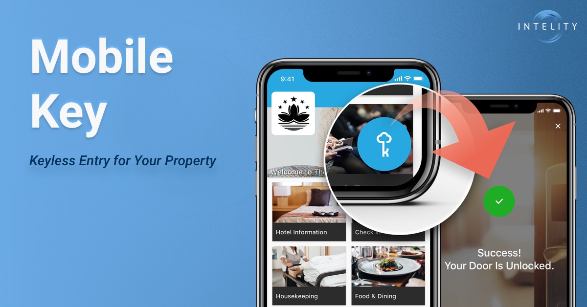 Mobile Keyless Entry for Hotels and Casinos INTELITY