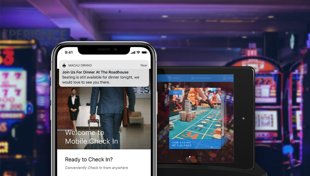 mobile tech for casino hotels