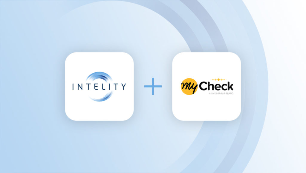 intelity and mycheck integrate to streamline mobile check-in for hotels