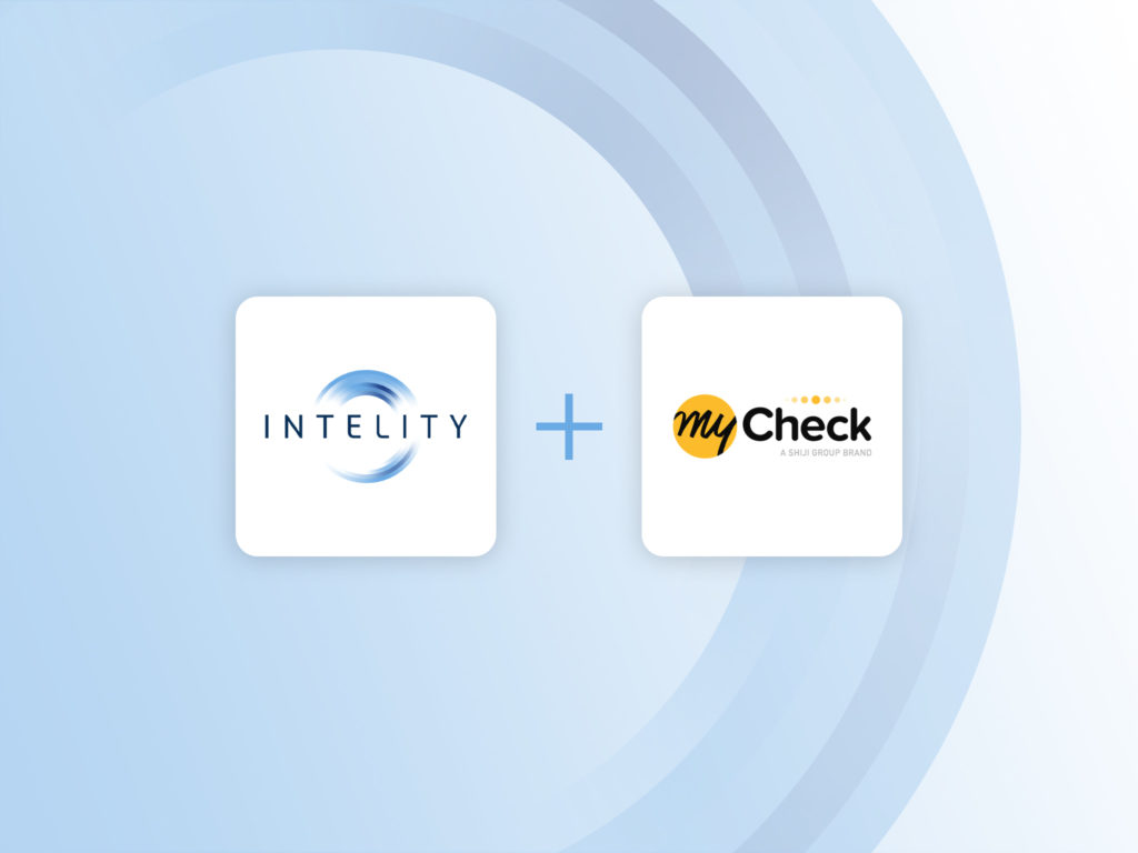 intelity partners with mycheck to streamline mobile check-in