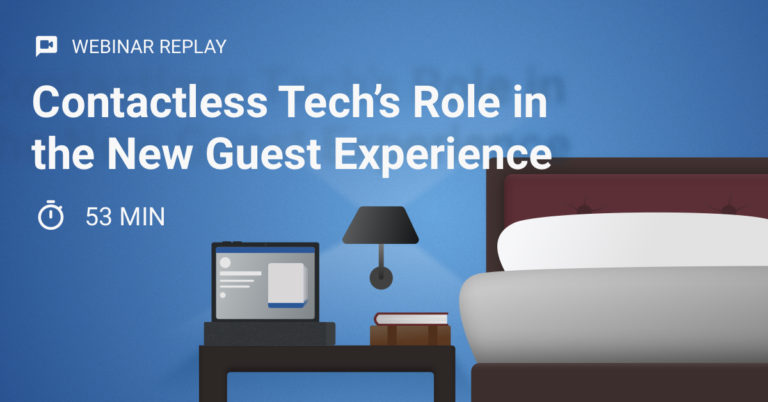 INTELITY webinar post-covid guest experience contactless tech