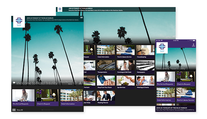 INTELITY Content Management - screens