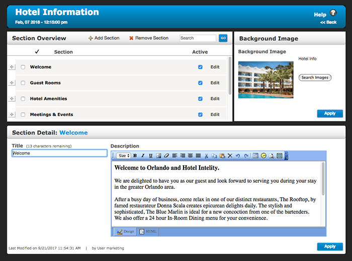 INTELITY Content Management