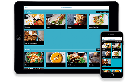 INTELITY Dining - screen