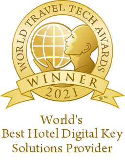 INTELITY World Travel Tech Awards Winner 2021 World's Best Hotel Digital Key Solutions Provider