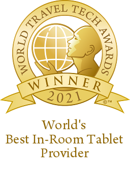 INTELITY World Travel Tech Awards Winner 2021 World's Best In-Room Tablet Provider
