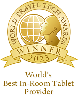 WTTA 2023 Winner World's Best In-Room Tablet Provider
